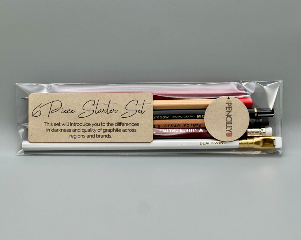 pencil bundle 6 piece starter set