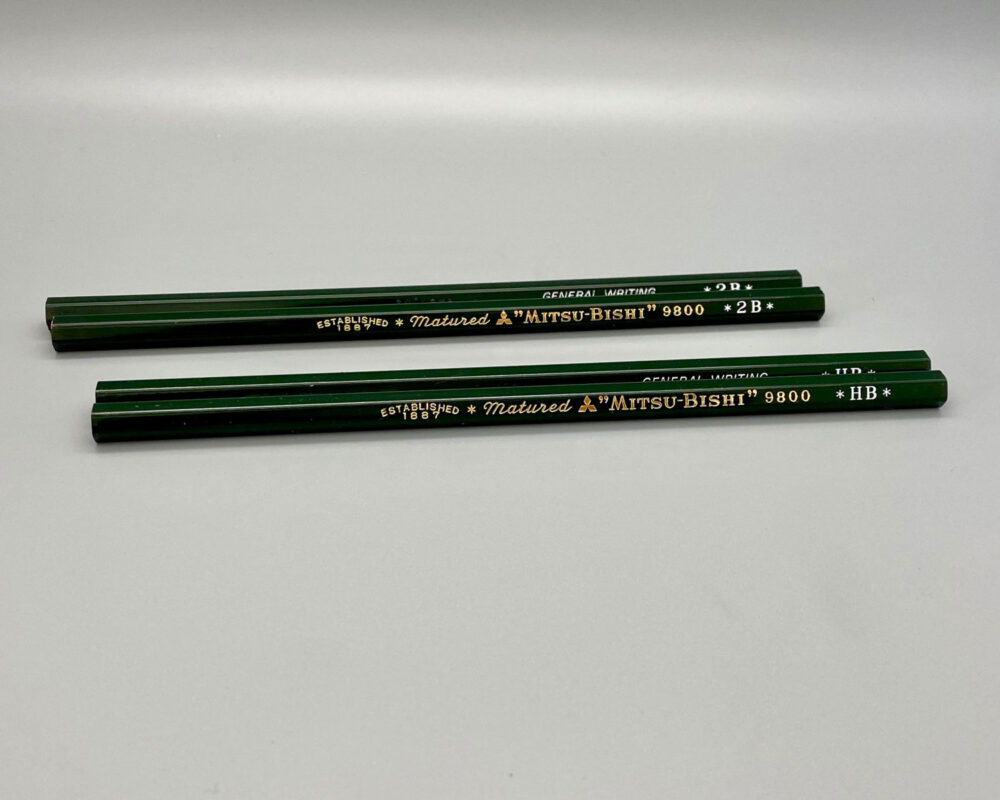 Mitsubishi 9800 Pencil HB & 2B - Pencilly Australia