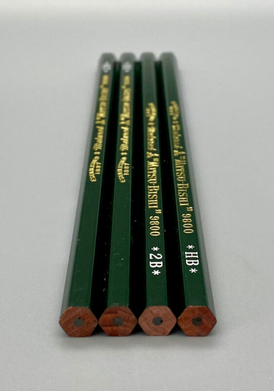 Mitsubishi 9800 Pencil HB & 2B - Pencilly Australia
