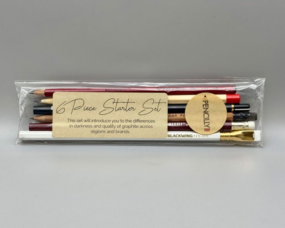 pencil bundle 6 piece starter set