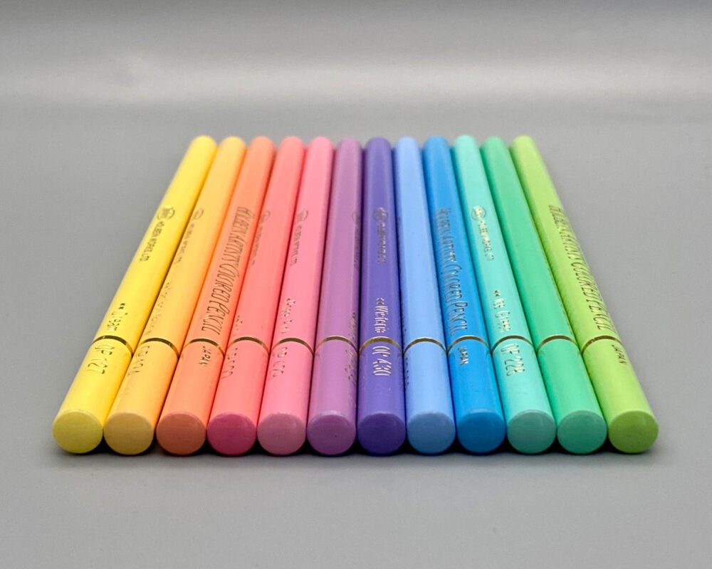 Holbein Colour Pencils - Pastel Set Of 12 - Pencilly Australia