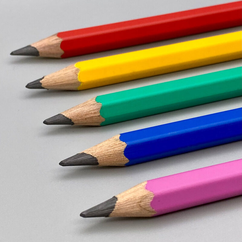 Caran D’Ache Colour Treasure 5 Matite MAXI HB | Edizione Limitata In Astuccio Dorato