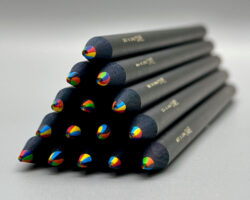 camel black rainbow pencil