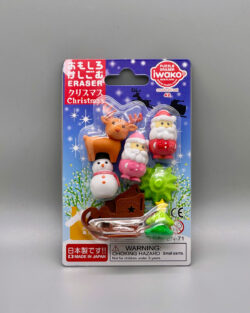 iwako christmas eraser set