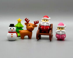 iwako christmas eraser set