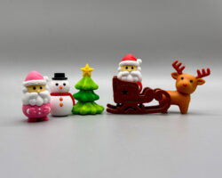 iwako christmas eraser set