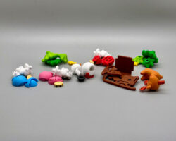 iwako christmas eraser set