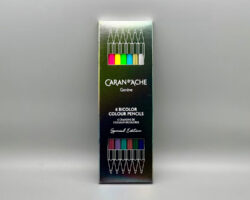 caran d'ache claim your style bicolour pencils