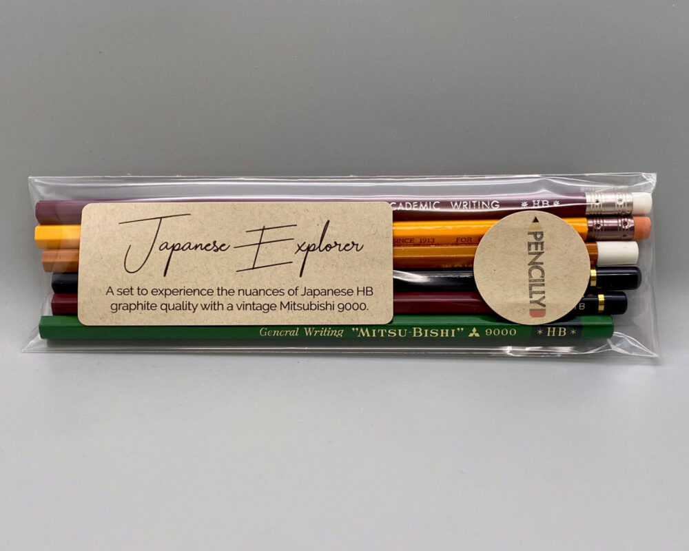 japanese explorer pencil bundle