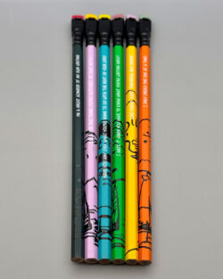 blackwing x moleskine peanuts pencils
