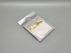 midori die-cut sticky notes gold foil flowers