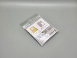 midori die-cut sticky notes gold foil flowers
