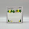 midori die-cut sticky notes forest