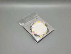 midori die-cut sticky notes wreath