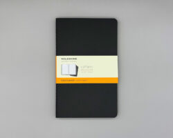 moleskine a5 set of 3 cahier notebook
