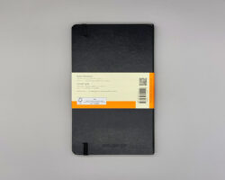 moleskine a5 classic hard cover notebook