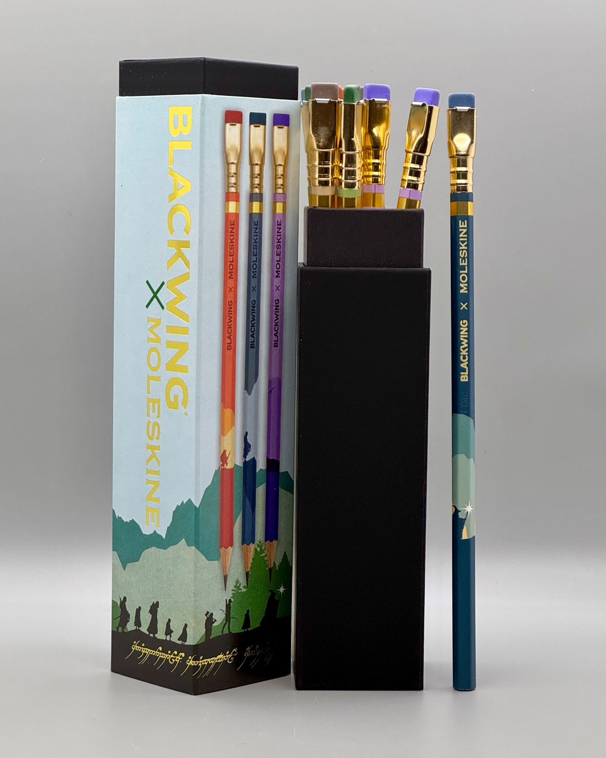 blackwing moleskine lord of the rings pencils