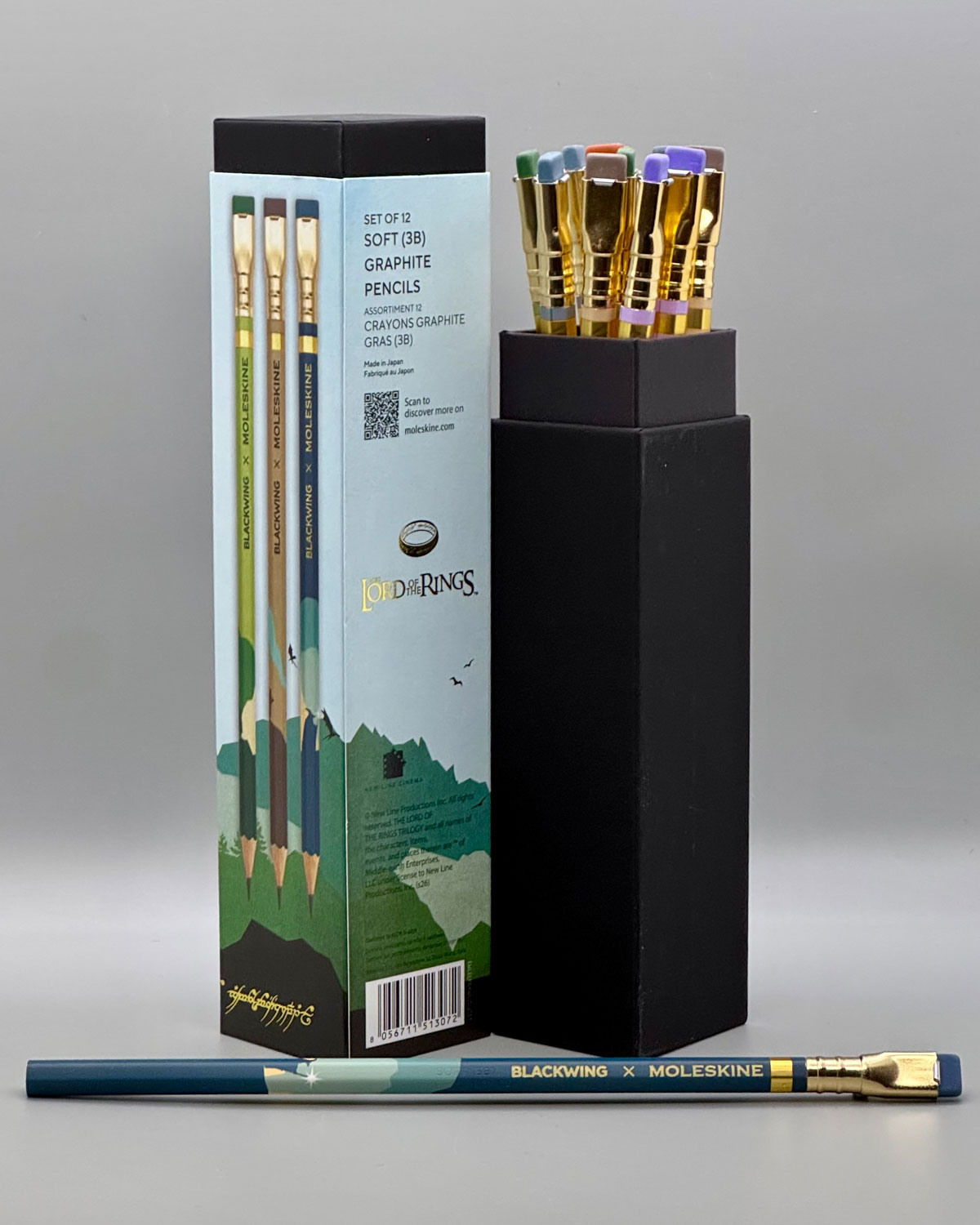 blackwing moleskine lord of the rings pencils